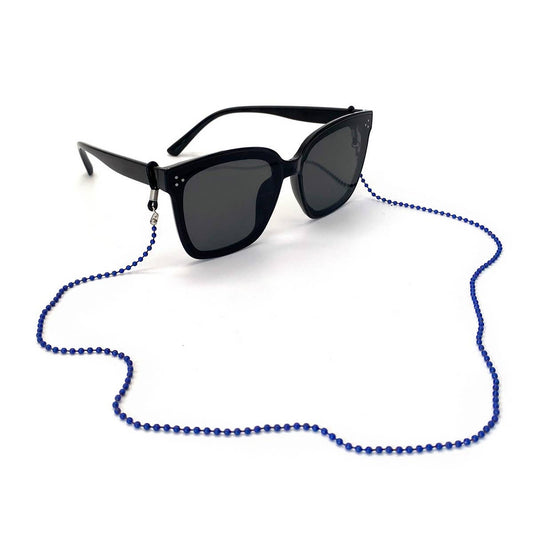 SOFT CHAIN COLORFUL WAVE BEADS GLASSES LANYARD_CWMM1160