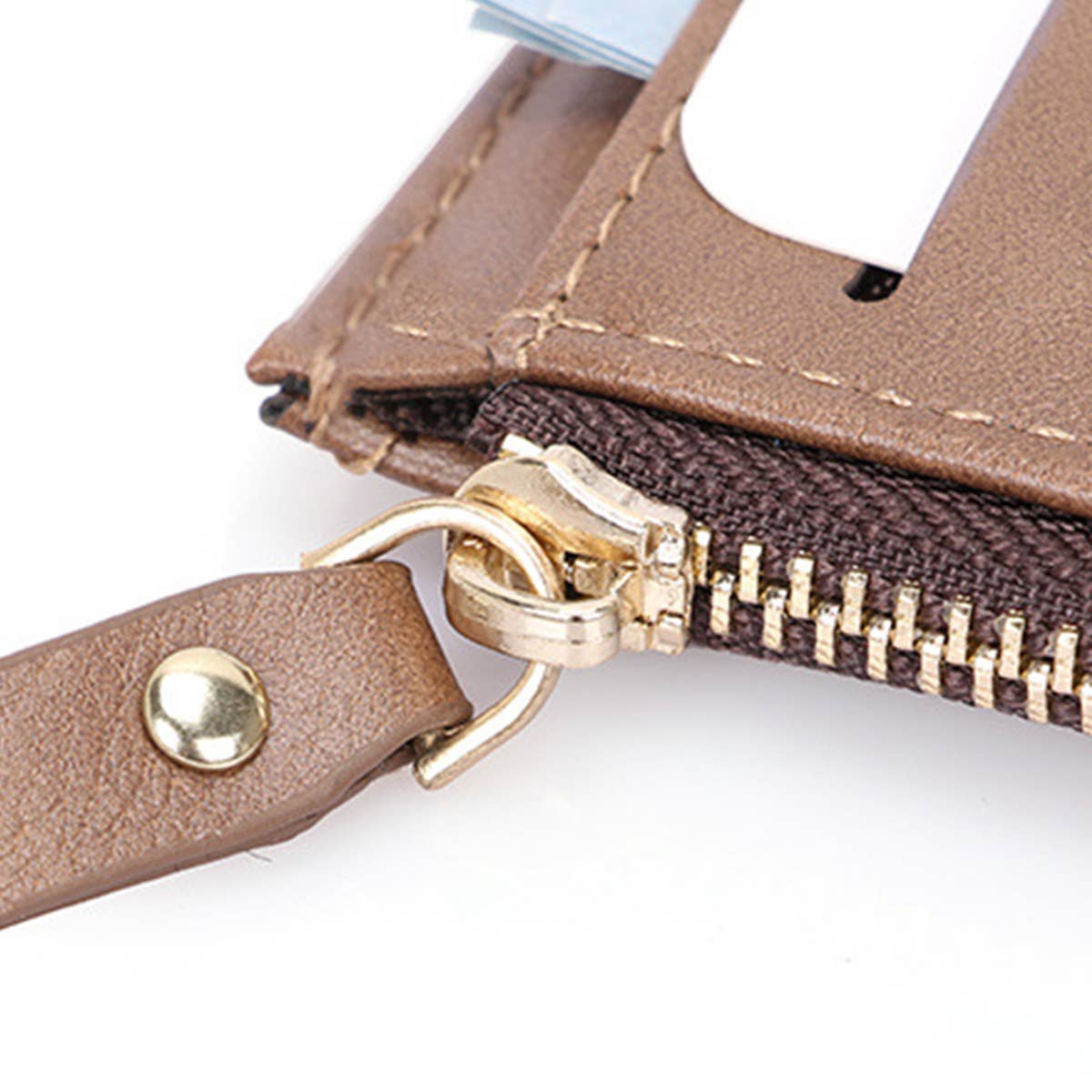 MEN CASUAL ZIPPER COIN PURSE WALLET_CWAB1343