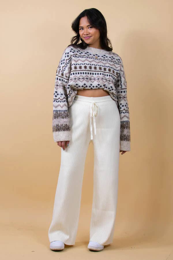 Tethers with straight pipe pit strip pants