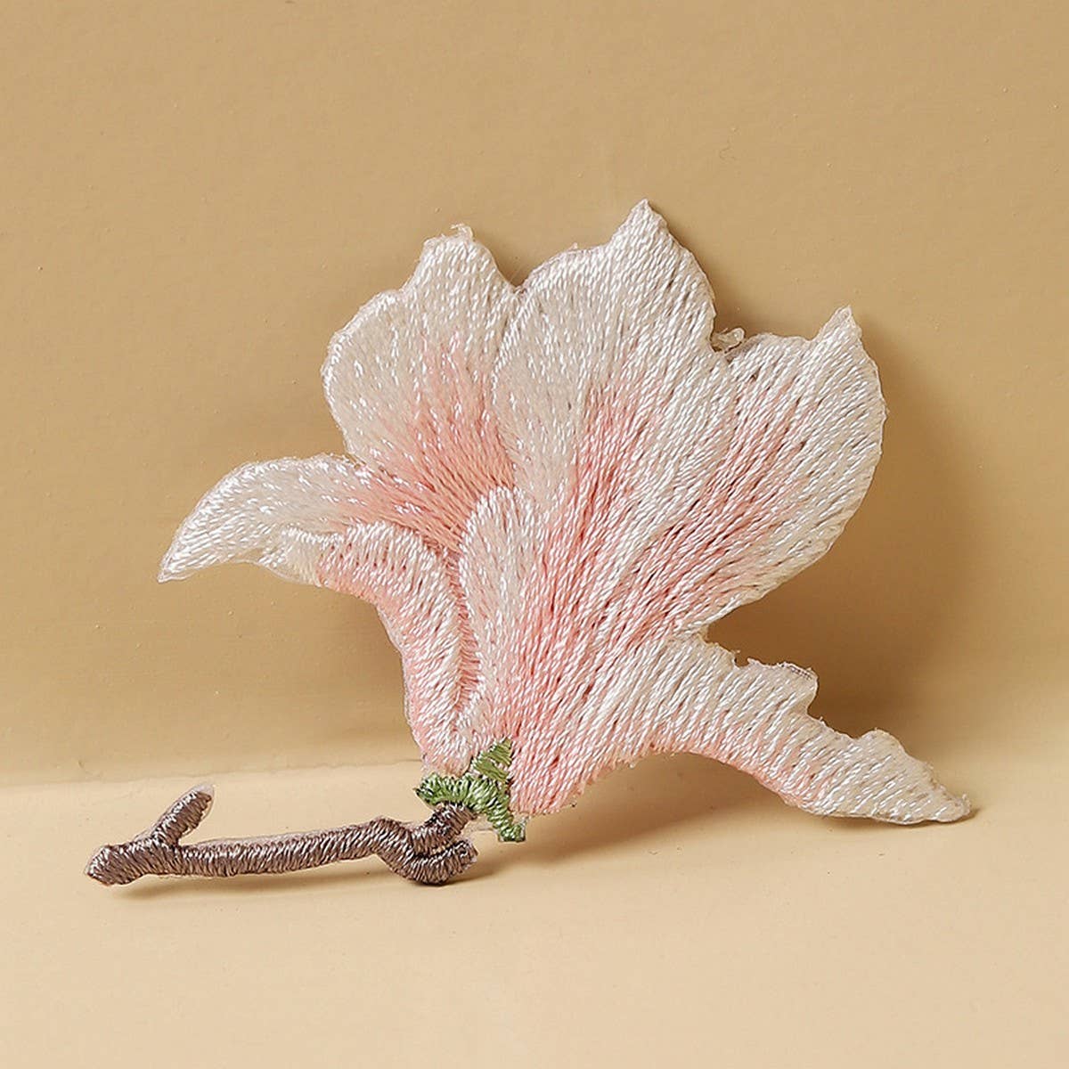 3D Flower Embroidered Patch for Fabric Repair_CWMM5922