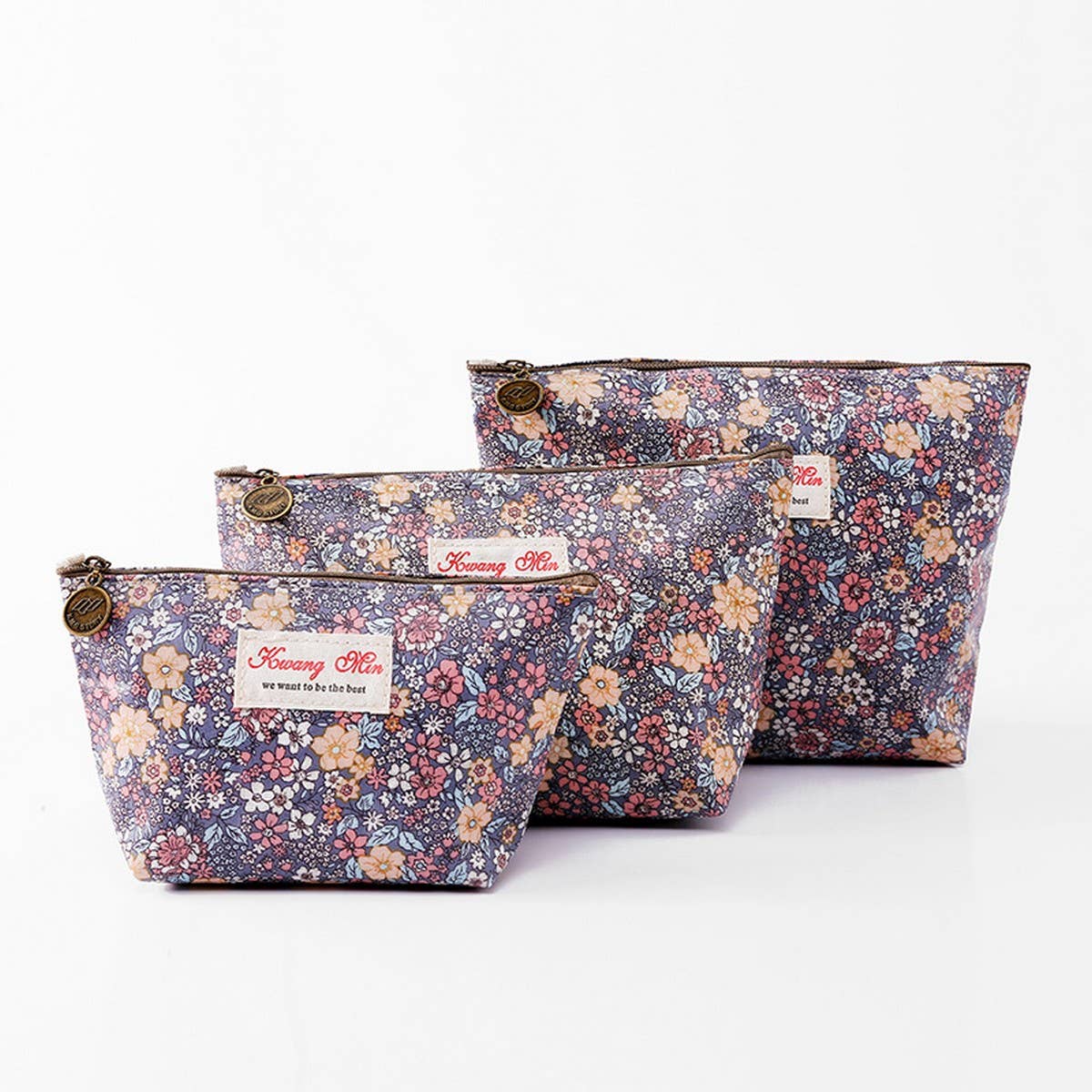 CUTE FLORAL PATTERN WASH BAG WALLET_CWAB1735