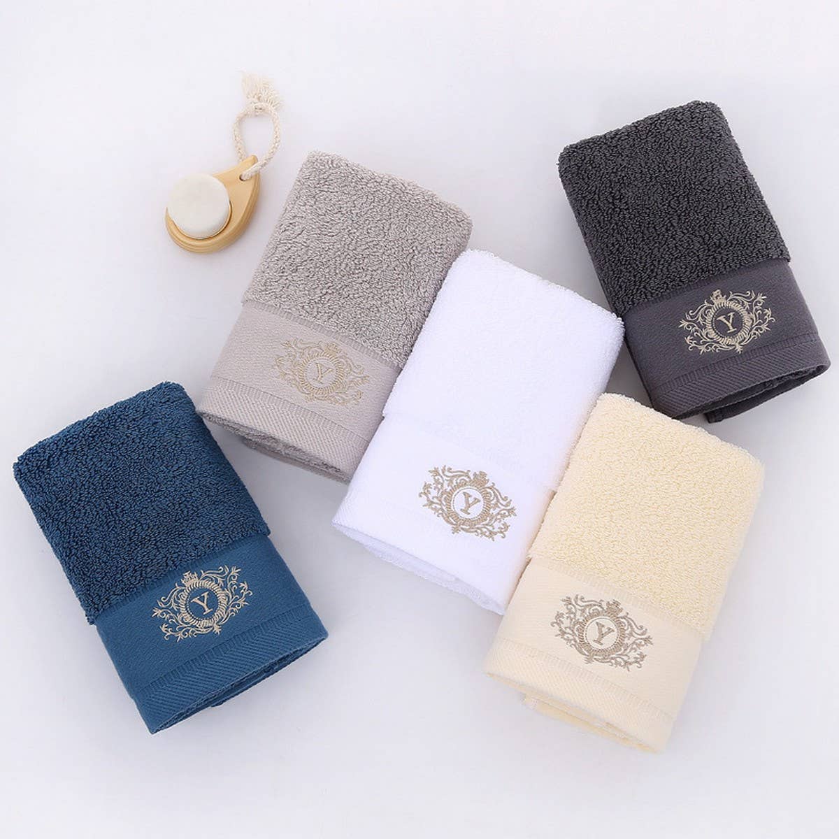 ABSORBENT THICK HOUSEHOLD COTTON TOWEL BATH TOWEL_CWMM2273