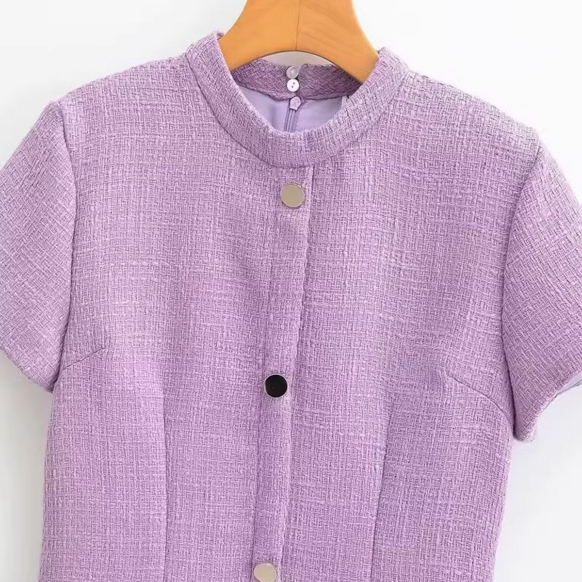 Women??¢s French Chic Short Sleeve Dress_CWDMD5822