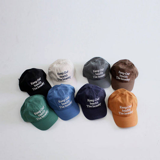 Kids Trendy Letter Baseball Cap Hip-Hop Sun Hat CWAH2902
