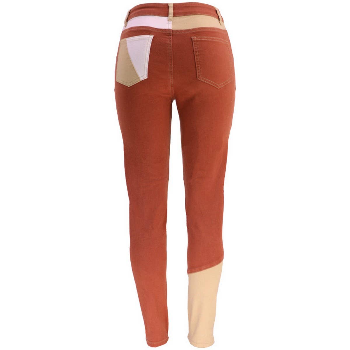 SPLICING STRAIGHT AND SLIM FITTING WIDE LEGS JEANS_CWJP0177