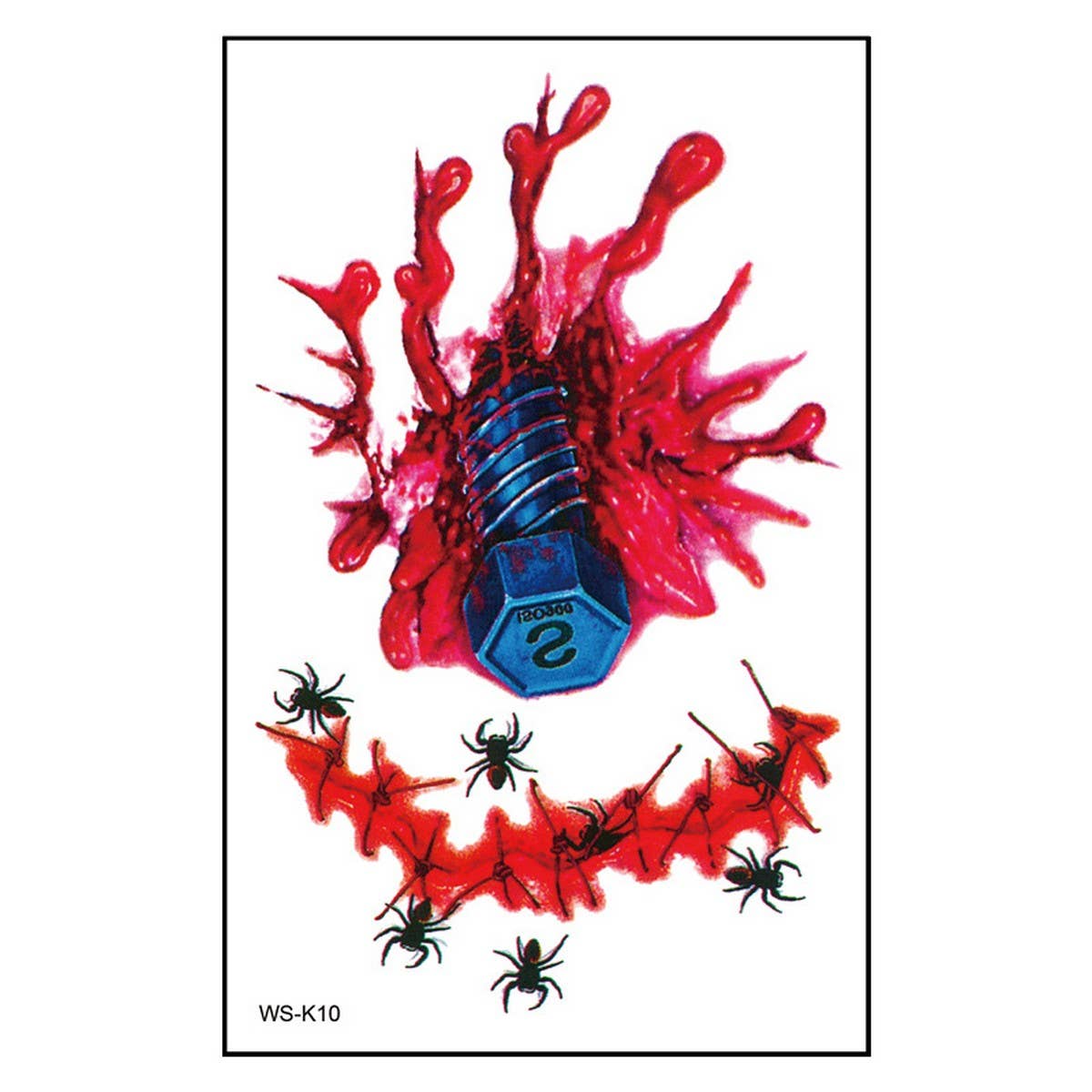 Halloween Scar Tattoos ? Bloody Wound Stickers