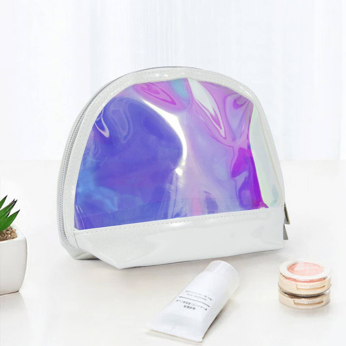 FASHION PORTABLE SEMI-TRANSPARENT COSMETIC BAG_CWAB1094