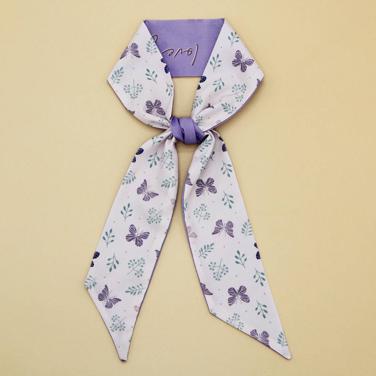 Long Boho Scarf - Hair Ribbon & Purse Strap