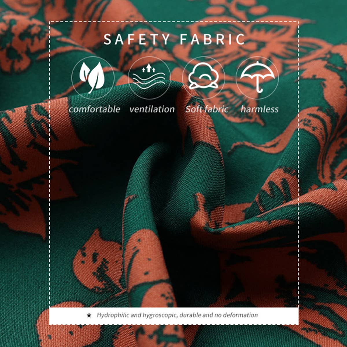 V-NECK ONE-PIECE PRINT SHORT DRESS