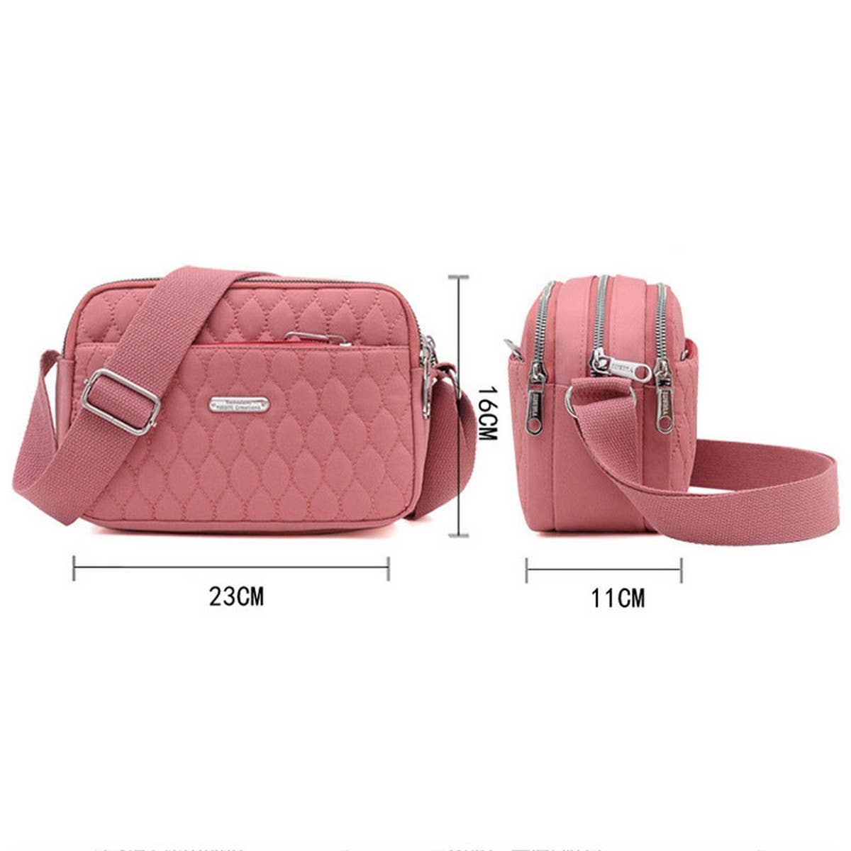 FASHIONABLE EMBROIDERY NYLON SHOULDER CROSSBODY BAG_CWAB3514