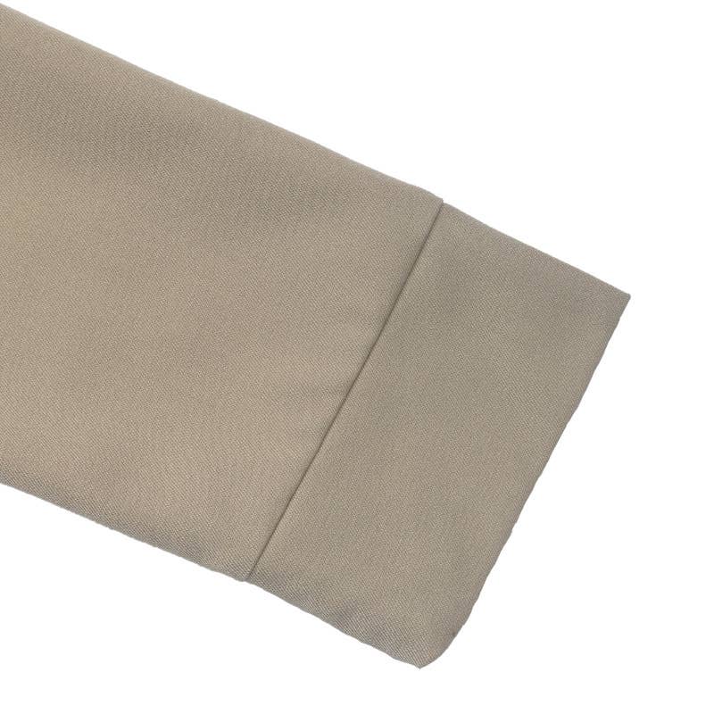 Fashionable lapel check long-sleeved shirt