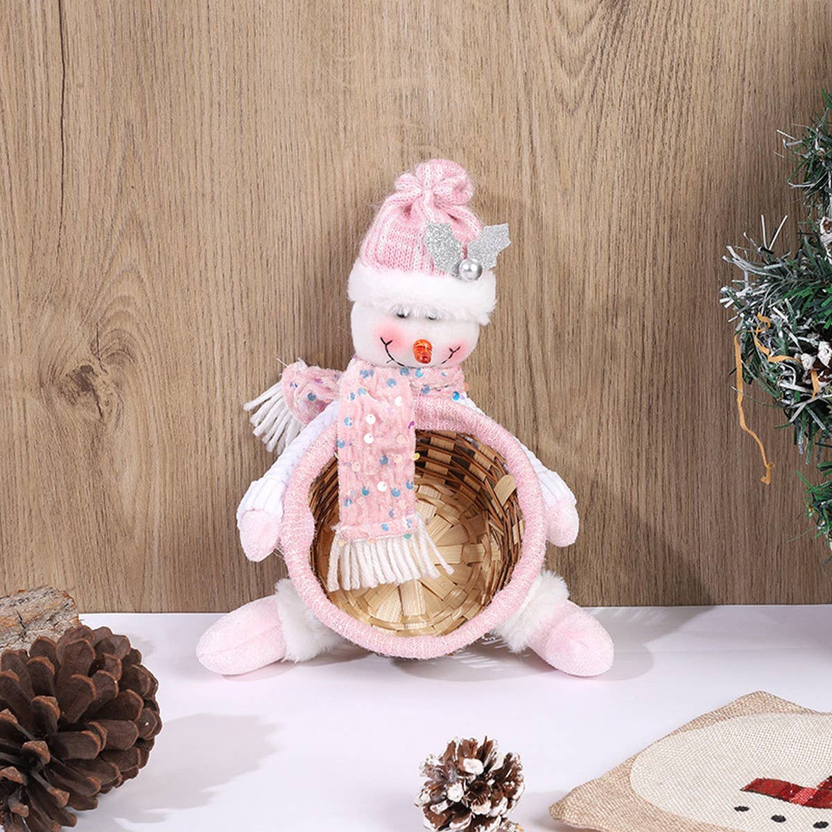 PINK DOLL CHRISTMAS DECORATION PENDANT ORNAMENTS_CWMM2763