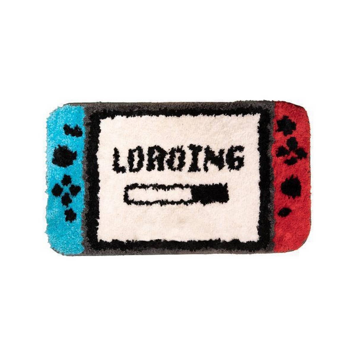 Quick-Dry Plush Bathroom Mat, Creative Gamepad Rug_CWMM7512