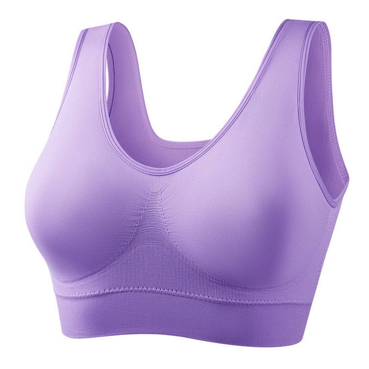 PLUS SIZE ZERO-RESTRICTION SPORTS BRA_CWMU0302
