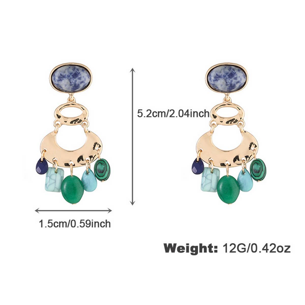 NEW RETRO PENDANT FASHION EARRINGS FOR WOMEN_CWAJE2956