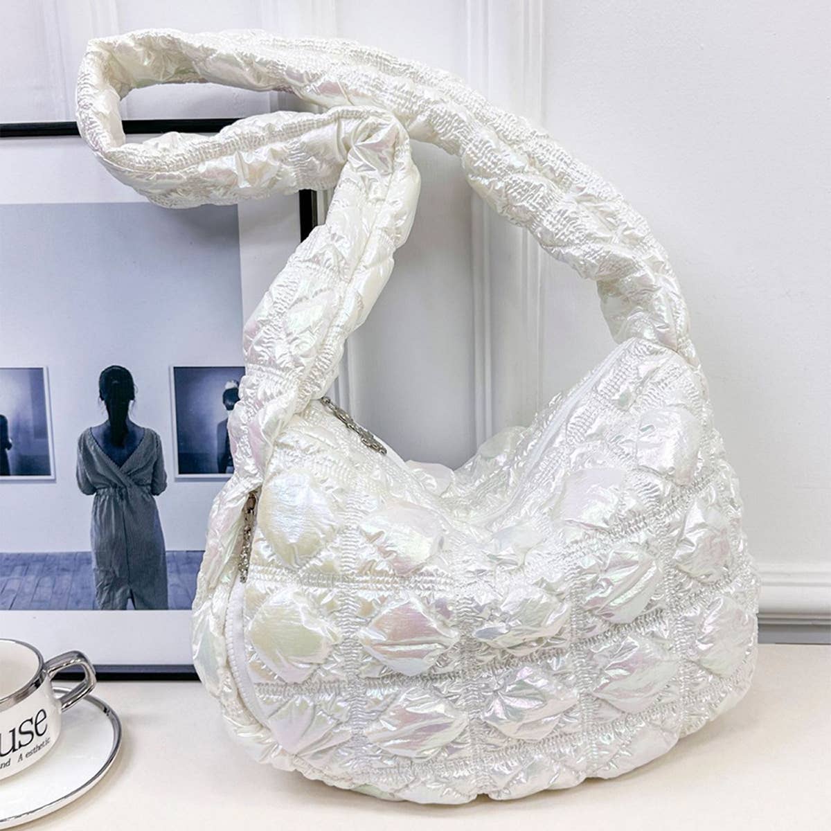 RAINBOW SERIES BIG CLOUD SHOULDER BAG_CWAB1753