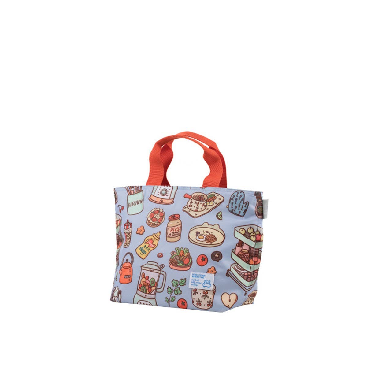 COLORFUL PRINTED WATERPROOF PICNIC LUNCH BOX BAG_CWAB1828