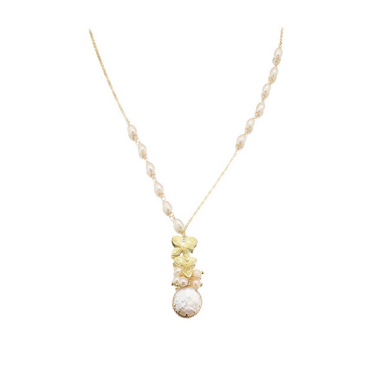 WOMEN'S VERSATILE AND ELEGANT PEARL NECKLACE