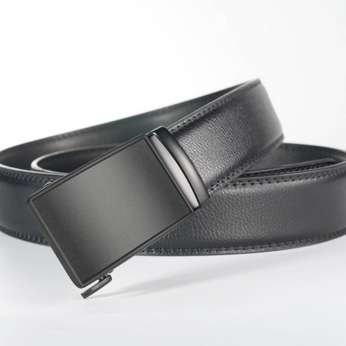 MEN'S AUTOMATIC BUCKLE SIMPLE BELTS_CWABE0463