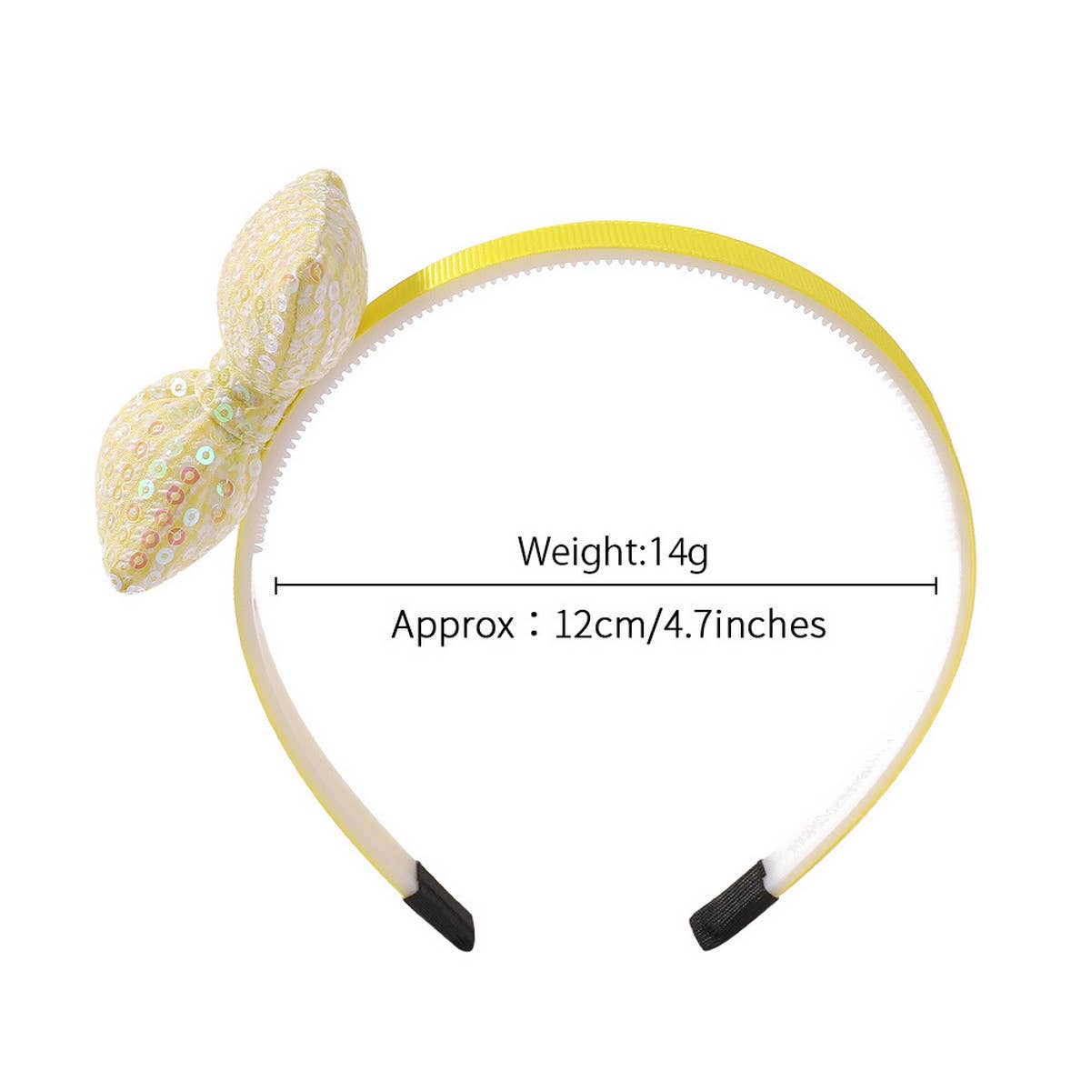 CHILDREN'S BOW 3D SEQUINED HEADBAND