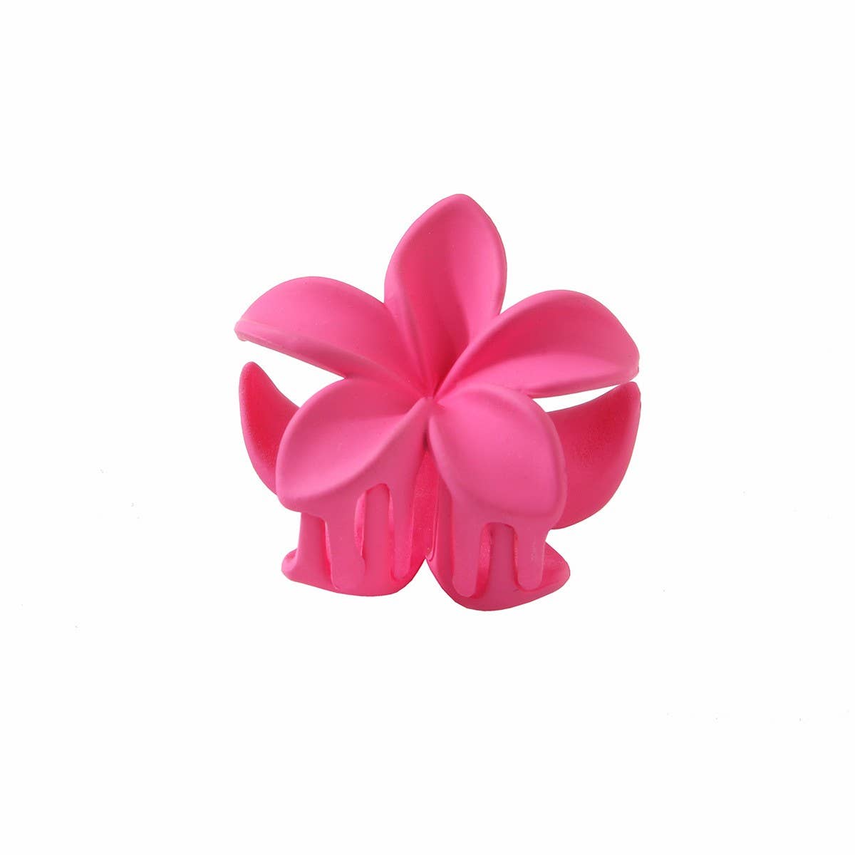 Candy Color Plumeria Claw Clip, Small Flower Clip_CWMM4939
