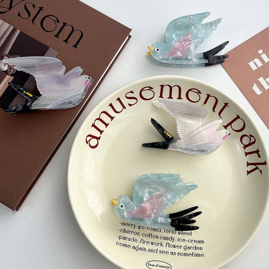 Acetate Clip??œChic Colorblock Style_CWAHA5827