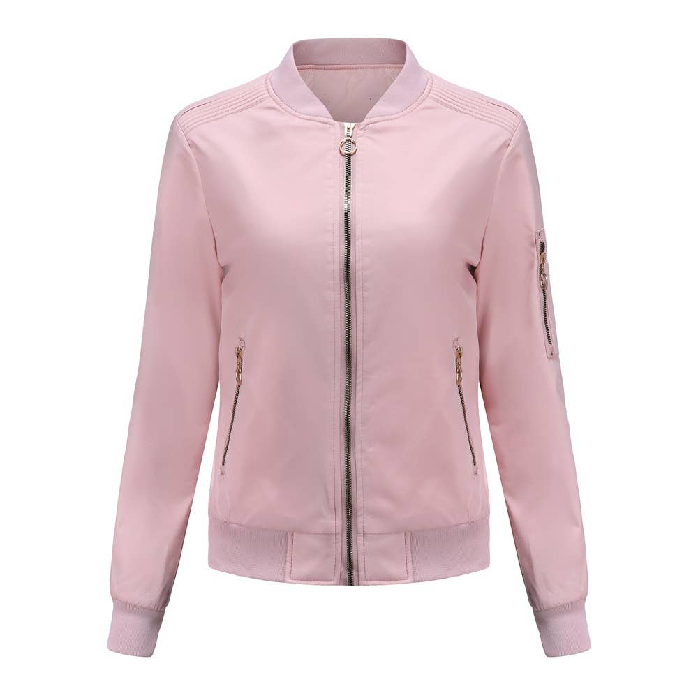 Stylish women's jacket casual cotton jacket