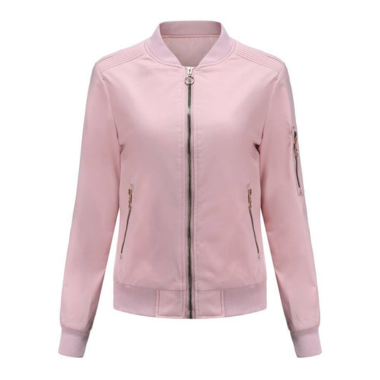 Stylish women's jacket casual cotton jacket