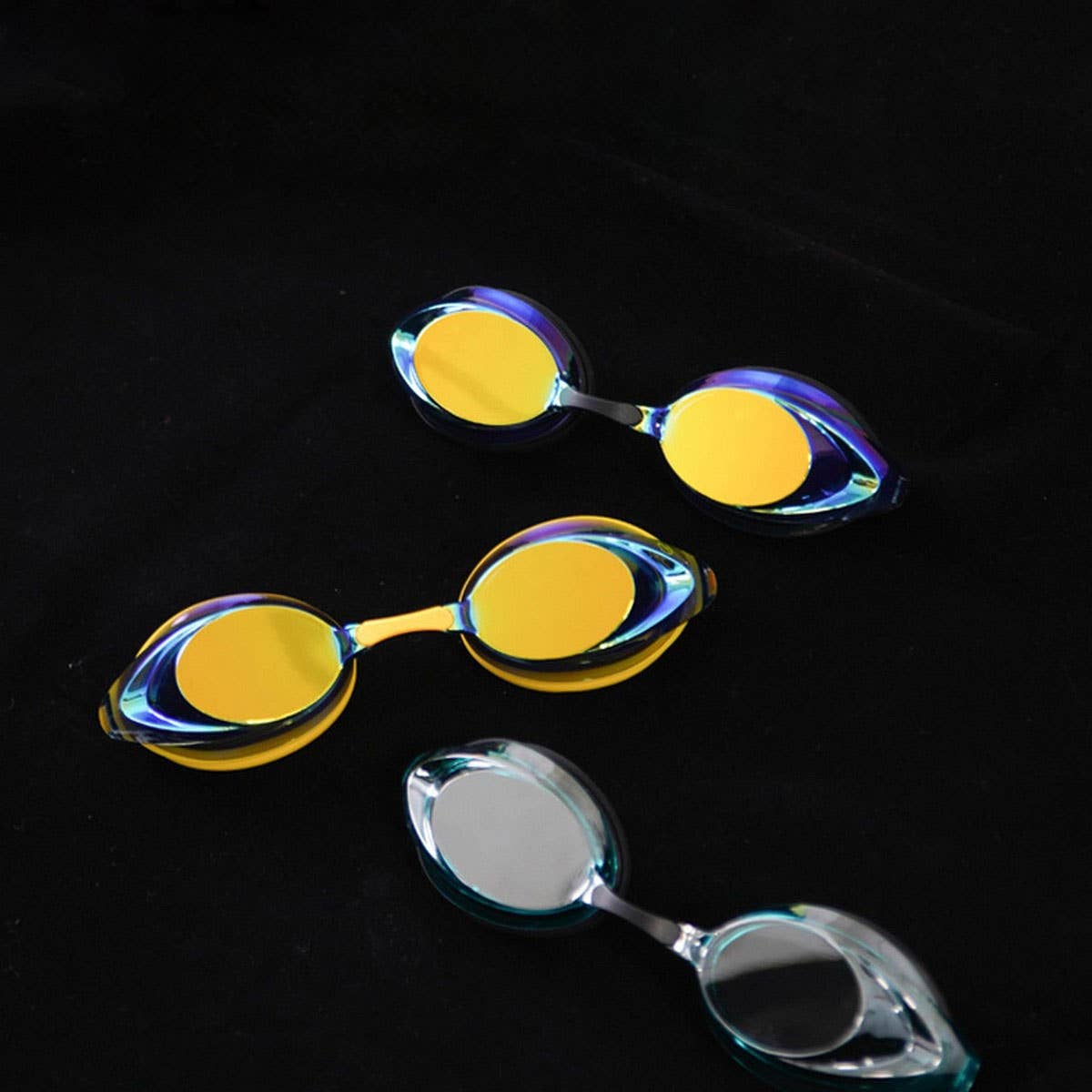 Pro Mirrored Swim Goggles ??Anti-Fog HD for Adults_CWMM6643