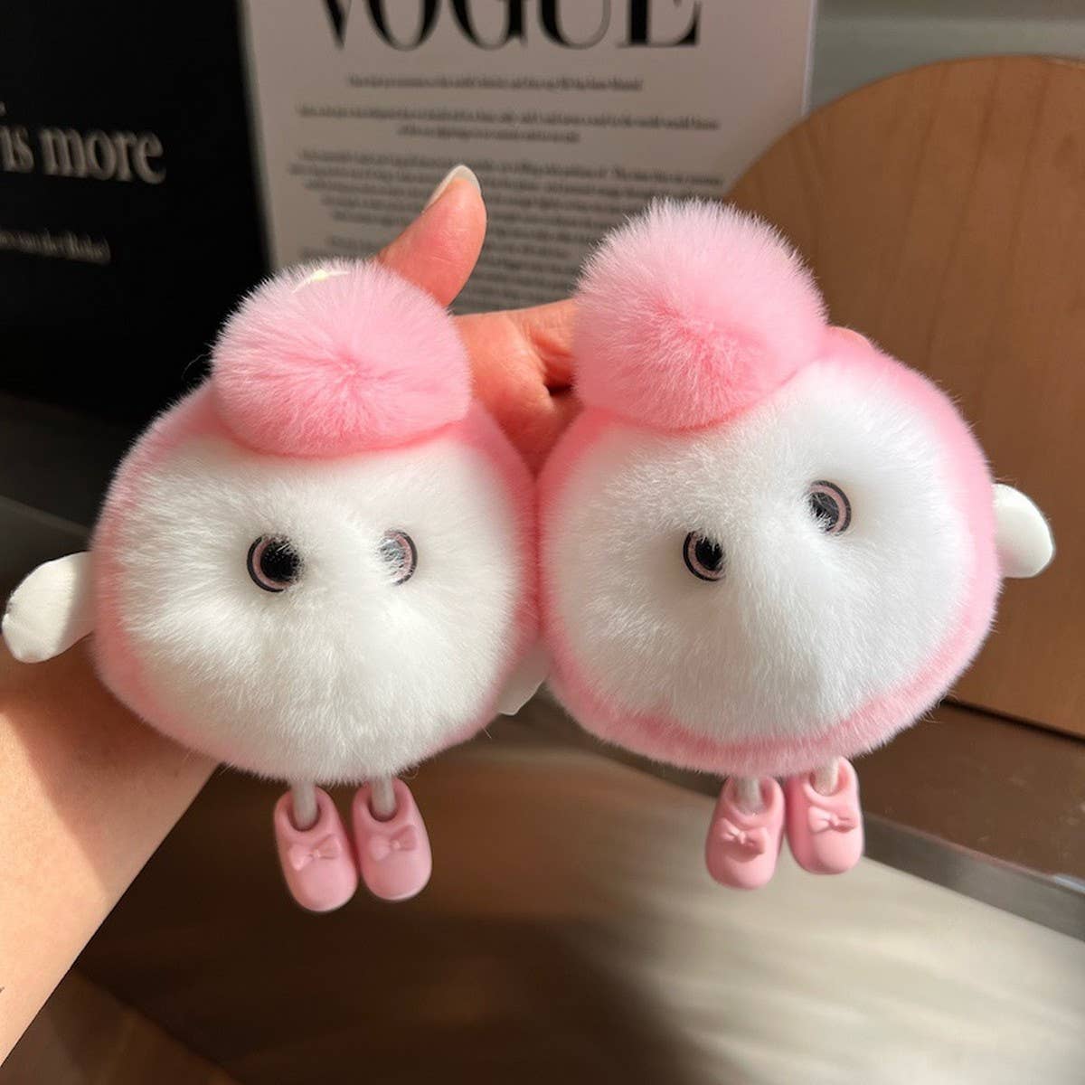 EGG PARTY PLUSH KEYCHAIN PENDANT ACCESSORIES