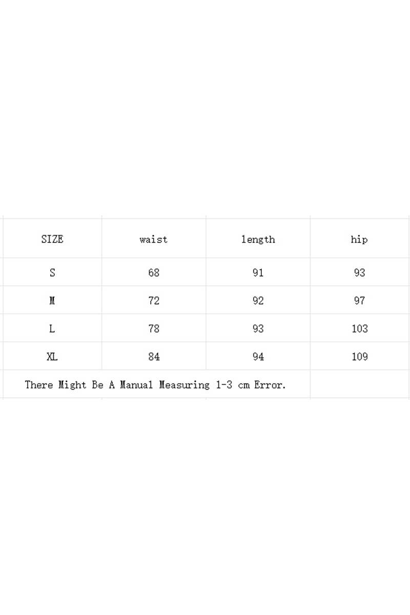 CWBLS0612_FASHION PRINTED SLIT SEXY HIP-WRAPPED A-LINE SKIRT