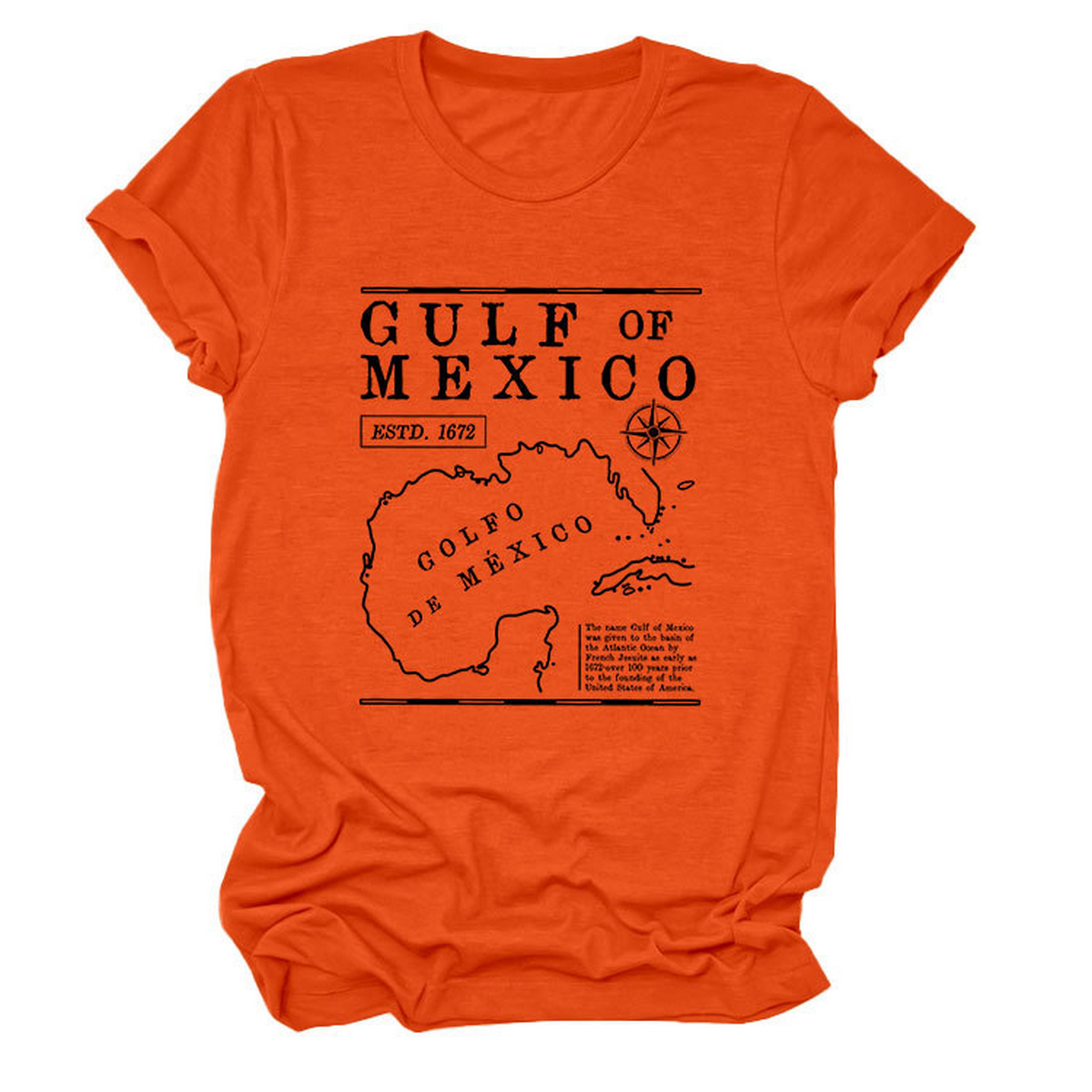 Gulf of Mexico Estd Tee ? Soft Comfort T?Shirt