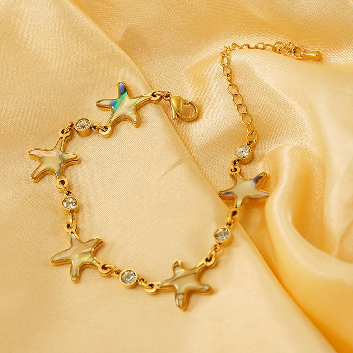 CWAJE1956_Temperament Starfish Shell Bracelet