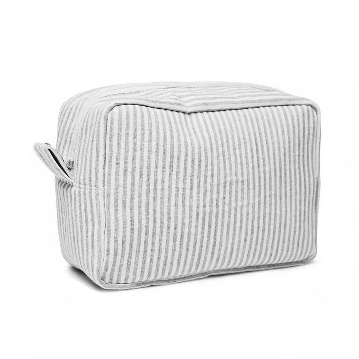 STRIPED WASH BAG TRAVEL WATERPROOF STORAGE BAG_CWAB1395