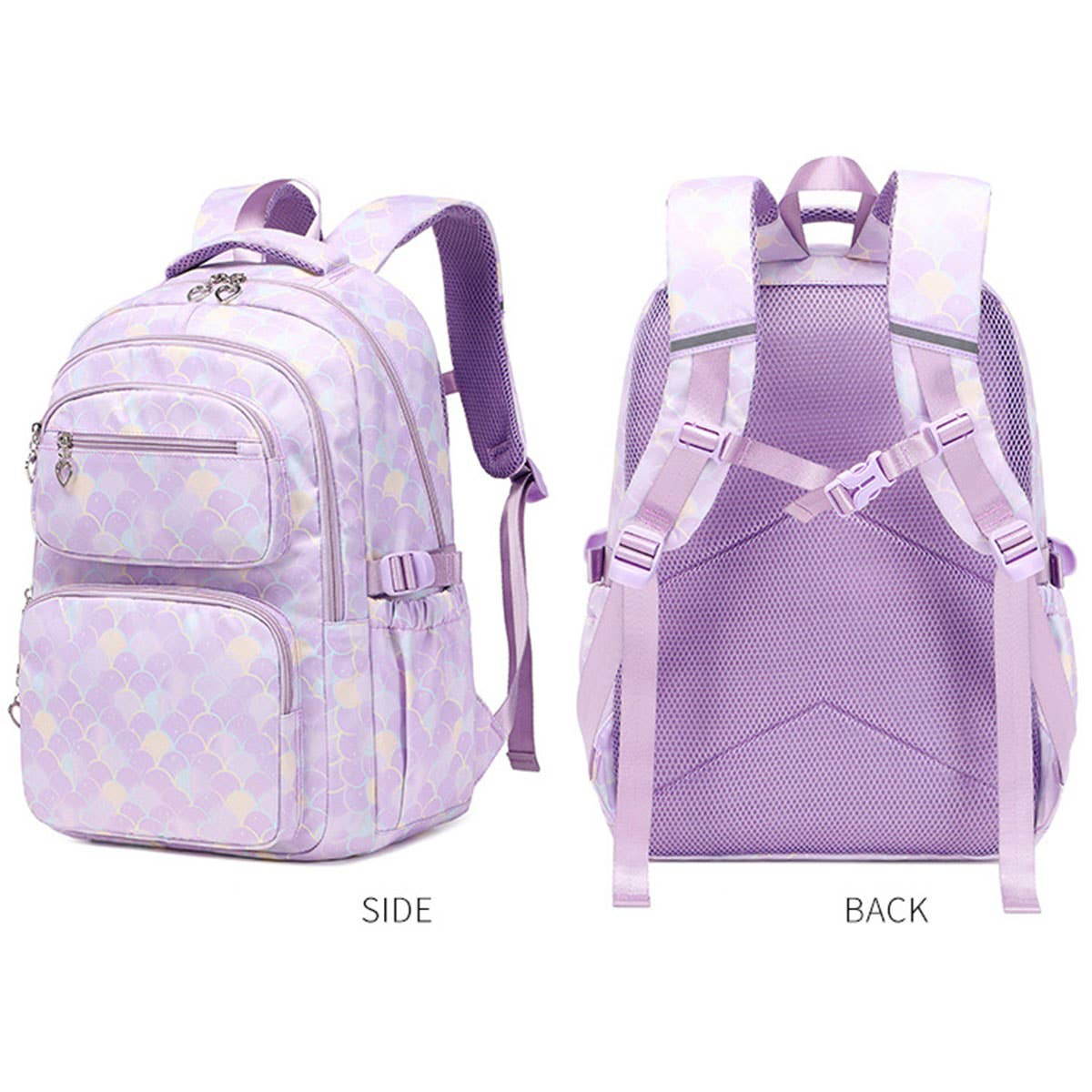 Backpacks for School Kids??-Piece Set with Prints_CWAB5394