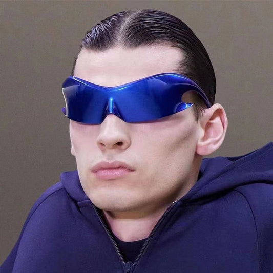 SPORTS WINDPROOF COLORFUL ONE-PIECE SUNGLASSES_CWASG0607