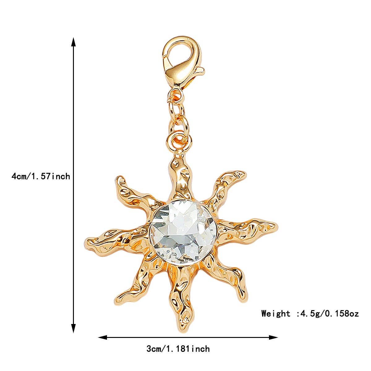 FASHIONABLE WITH DETACHABLE NECKLACE PENDANT