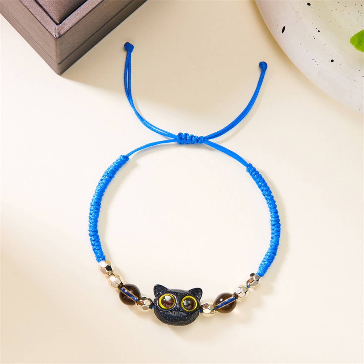 2024 NEW BRAIDED BLACK CAT BRACELET_CWAJE2428