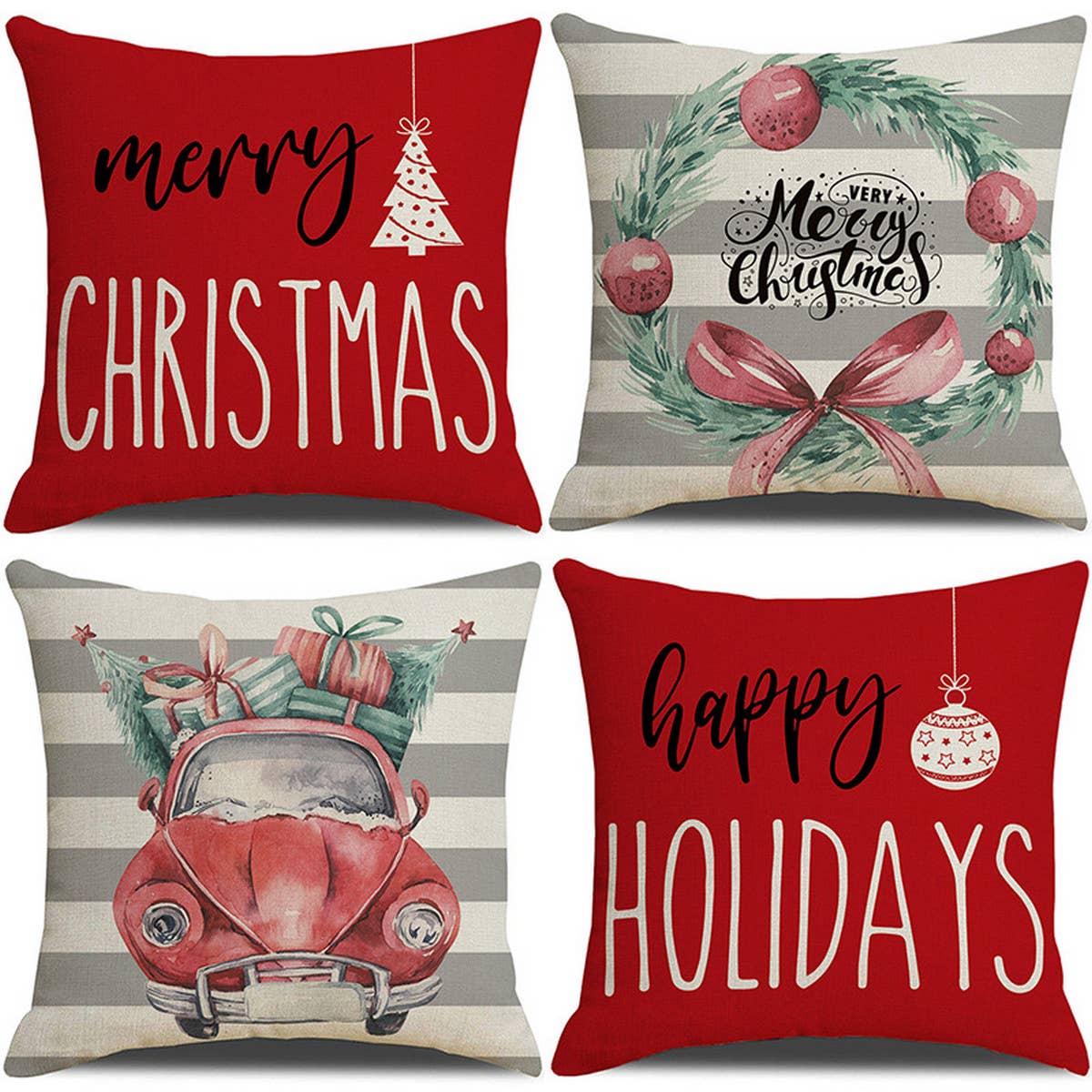 CARTOON CAR LINEN PILLOWCASE_CWMM1383