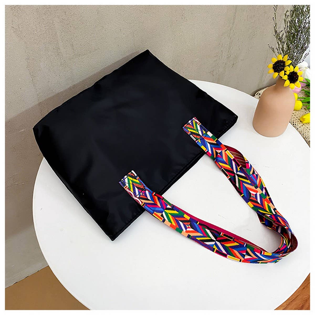 LARGE CAPACITY ANTI SPLASH OXFORD TOTE BAG_CWAB1683