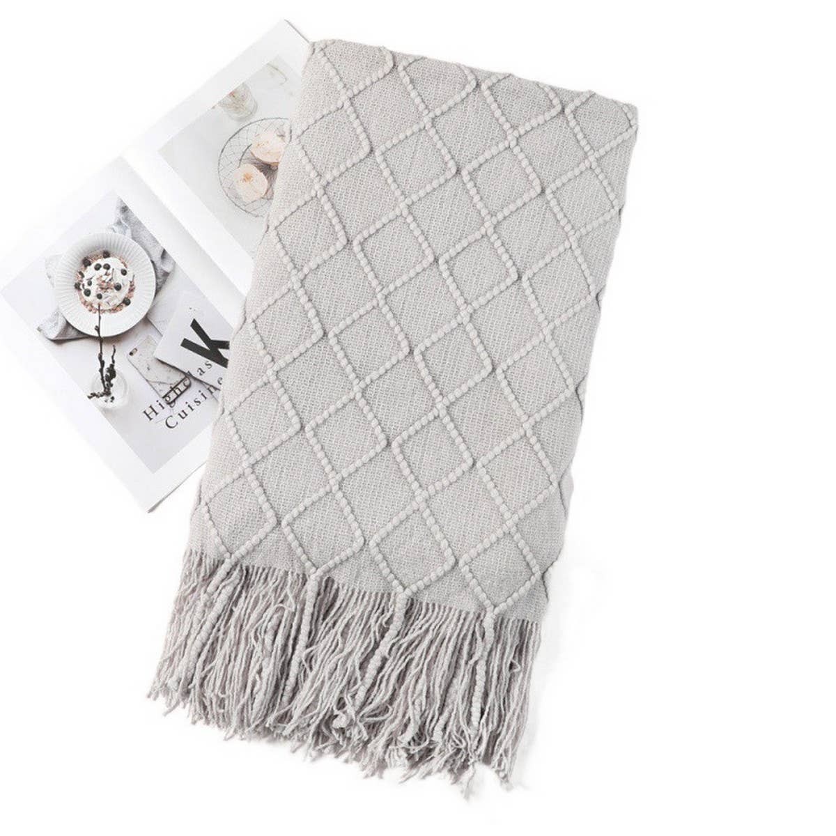 SOFT SOFA COUCH COVER DECORATIVE KNITTED BLANKE_CWMM0218