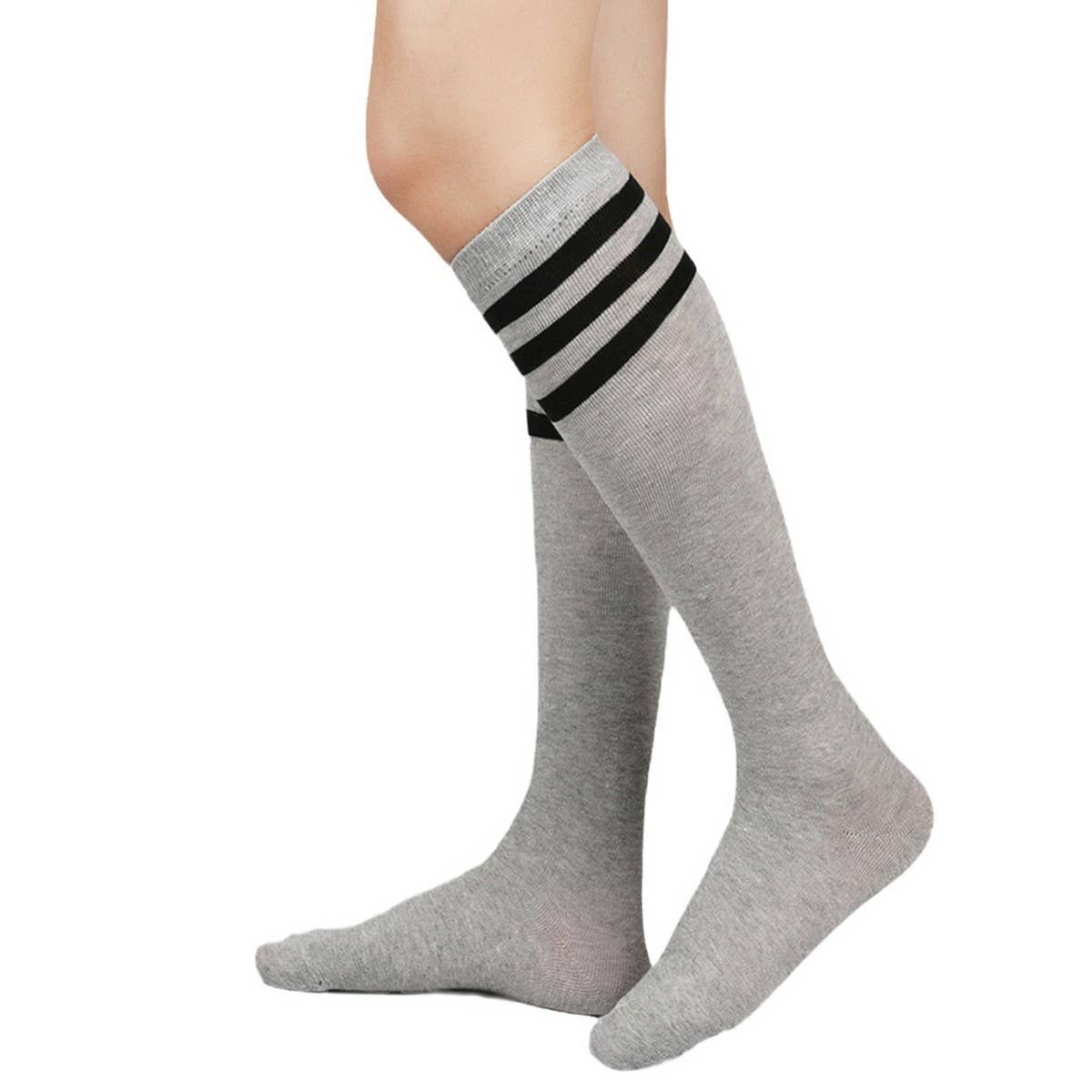 CWMM10064_WOMEN KNEE-HIGH SOCKS FOR SCHOOL &AMP  PERFORMANCE