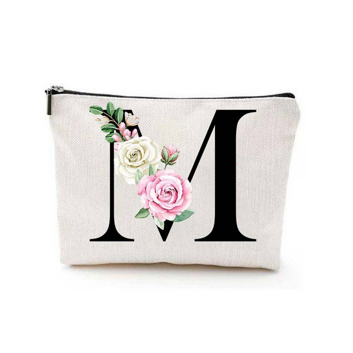 SIMPLE DOUBLE-SIDED PRINTED ZIPPER COSMETIC BAG_CWAB2251
