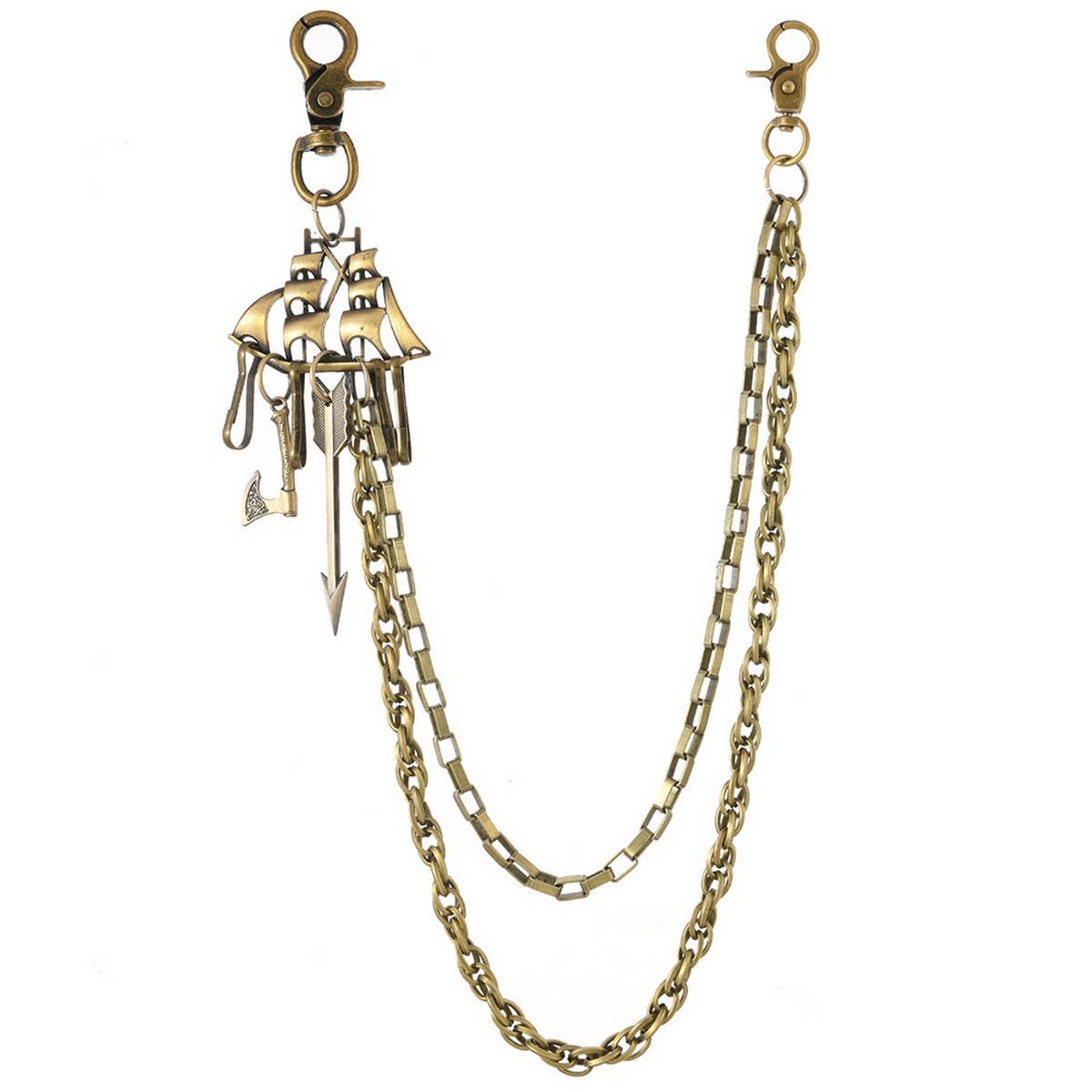 CREATIVE RETRO MULTI-LAYERED TROUSER CHAIN