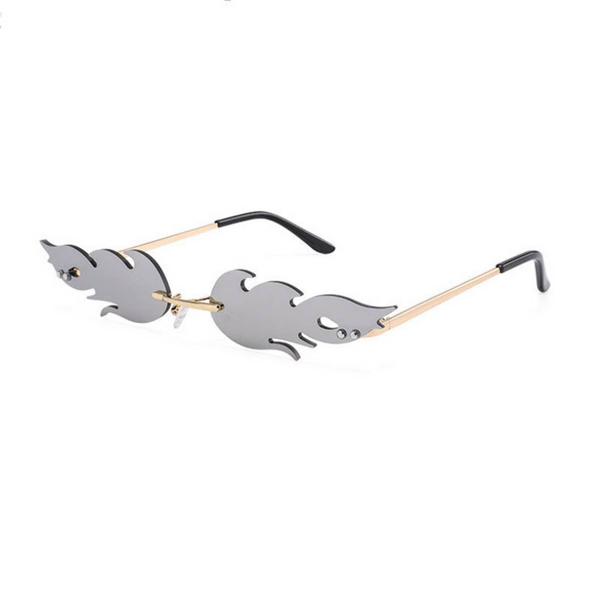 STATEMENT FLAME METAL FRAMELESS SUNGLASSES_CWASG0710
