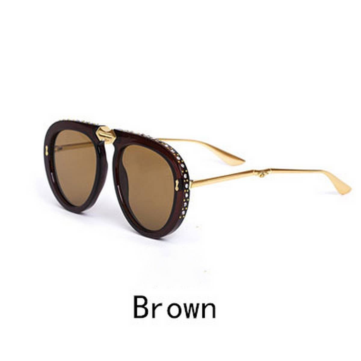 DIAMOND SUNGLASSES FOLDING SUNGLASSES
