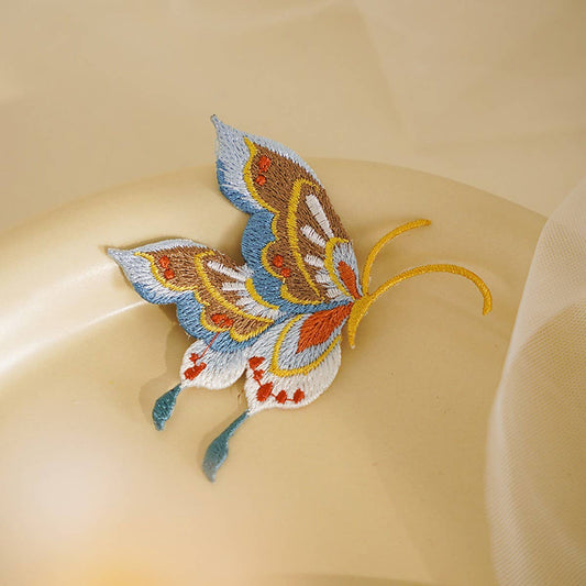 3D Butterfly Embroidered Patch for Stain Repair_CWMM5920
