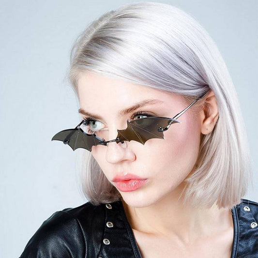 FUNNY BAT SUNGLASSES SMALL FRAME SUNGLASSES
