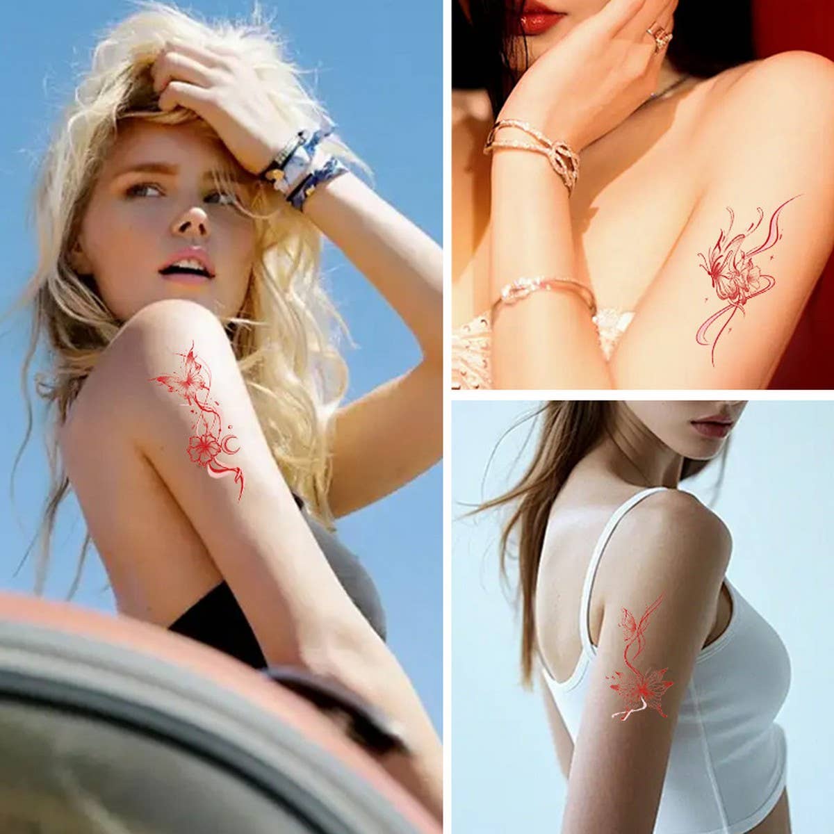 Vintage Chic Butterfly Tattoos?Elegant & Sexy Look