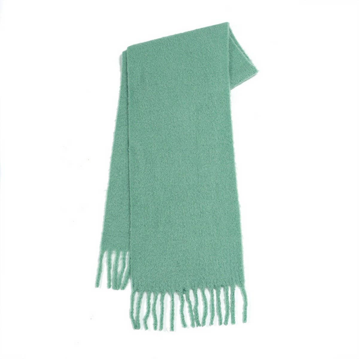 Wool Blend Solid Scarf ??Soft Warm Winter Wrap_CWASC2319